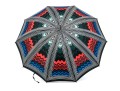 Vintage French Lanvin Boutique Paris Silk Deco Style Umbrella