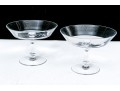 Group Of Three Val St. Lambert Crystal Table Wares