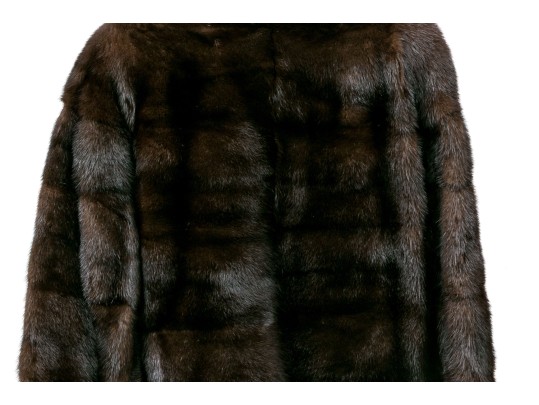 Vintage Ladies Brown Mink Jacket 