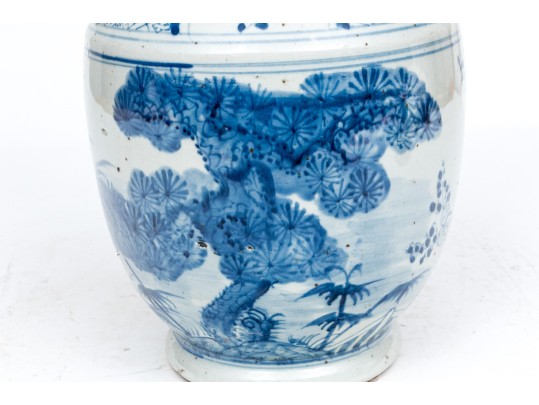 Chinese Blue And White Porcelain Vase