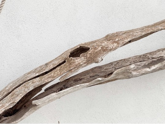 Sculpturesque Hanging Driftwood