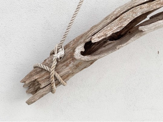 Sculpturesque Hanging Driftwood