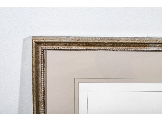 Gilt Framed Botanical Color Print