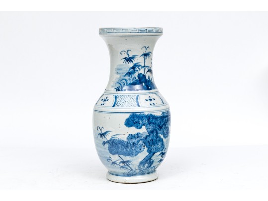 Chinese Blue And White Porcelain Vase