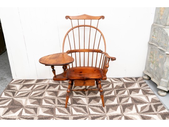 D.R. Dimes Tiger Maple Windsor Student Chair