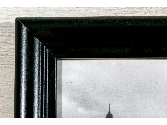 A Photographic Print Of Paris In Black And White