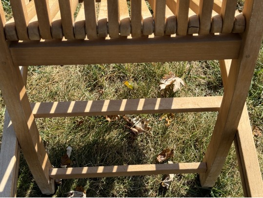 Pair Of Wooden Folding Chairs