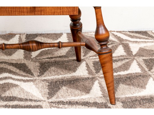 D.R. Dimes Tiger Maple Windsor Student Chair