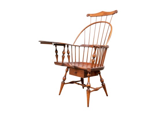 D.R. Dimes Tiger Maple Windsor Student Chair