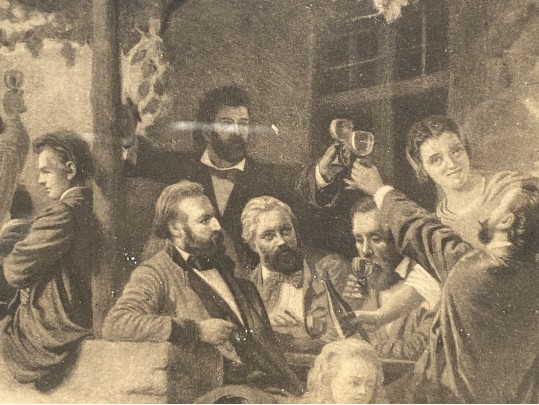 Antique German Engraving. 