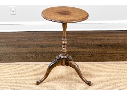 19th C. English Rosewood Candle Stand