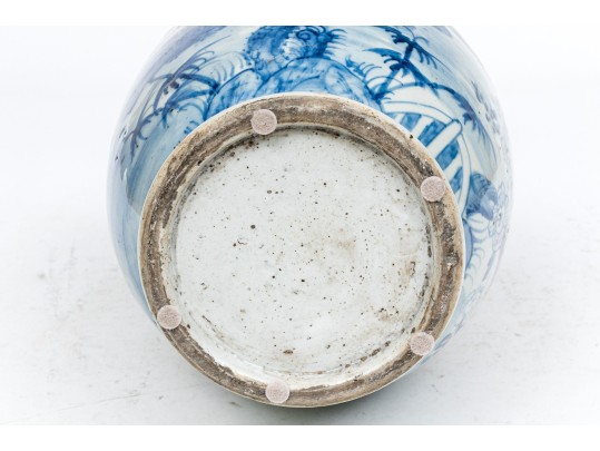 Chinese Blue And White Porcelain Vase