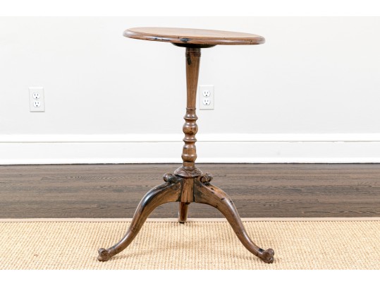 19th C. English Rosewood Candle Stand