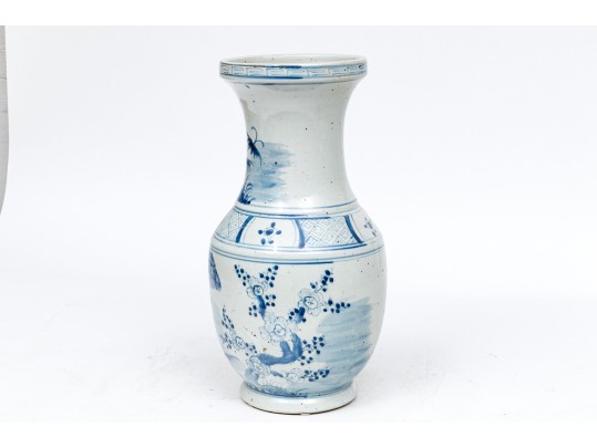 Chinese Blue And White Porcelain Vase