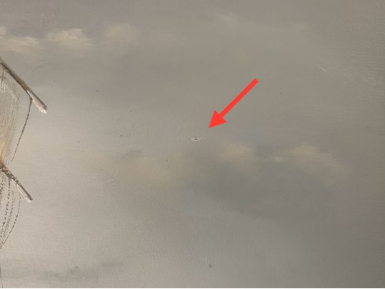 Signed Nautical Oil On Canvas Ship At Sea