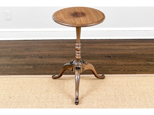 19th C. English Rosewood Candle Stand