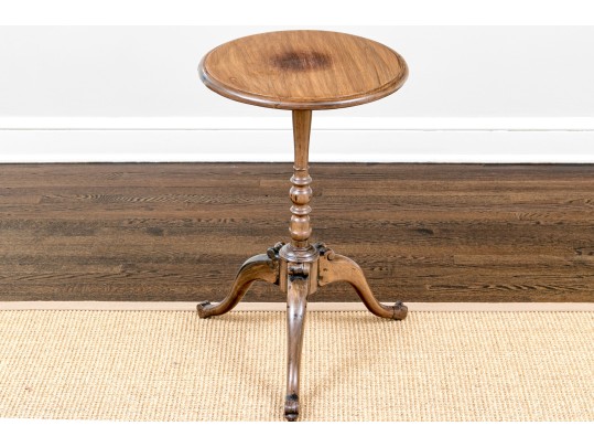19th C. English Rosewood Candle Stand