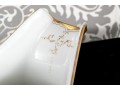 T & V Limoges Ornately Decorated Ceramic Water Pitcher