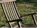 Gloucester Pair Of Teak Chaise Lounge Chairs With Side Table