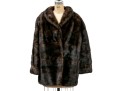 Vintage Ladies Brown Mink Jacket 