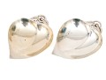 A Pair Of Tiffany & Co. Sterling Silver Nut Dishes