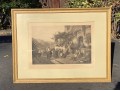 Antique German Engraving. 