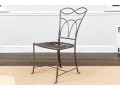 Antique Wrought Iron Side Chair