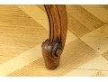Vintage French Style Carved Tub Chair