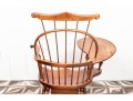 D.R. Dimes Tiger Maple Windsor Student Chair