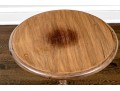 19th C. English Rosewood Candle Stand
