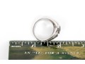 Sterling Silver Pair Of Retro Chunky Assorted Rings, Size 10