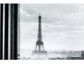 A Photographic Print Of Paris In Black And White