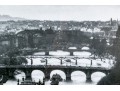 A Photographic Print Of Paris In Black And White