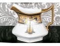 T & V Limoges Ornately Decorated Ceramic Water Pitcher