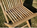 Pair Of Wooden Folding Chairs