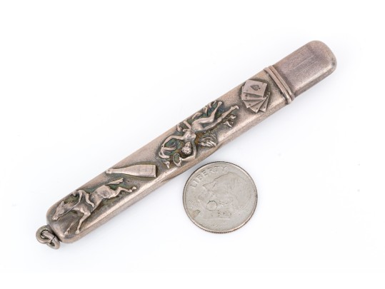 Antique Sterling Silver Cased Pencil 