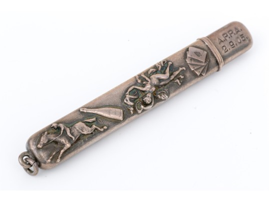 Antique Sterling Silver Cased Pencil 