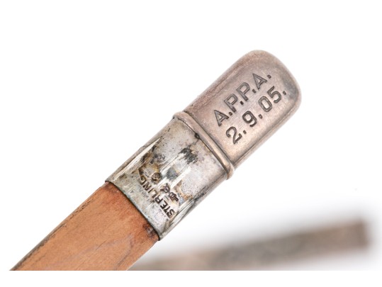 Antique Sterling Silver Cased Pencil 