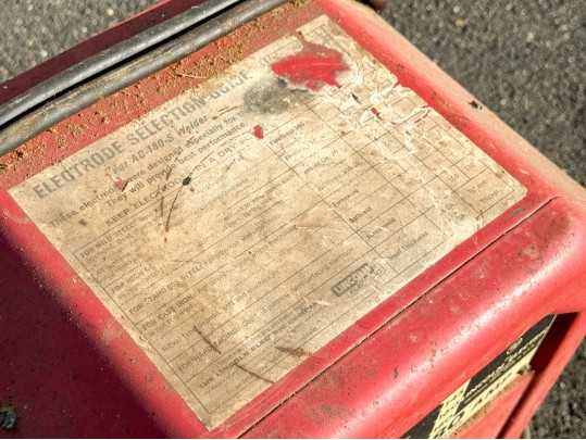 Lincoln Electric Company Arc Welder