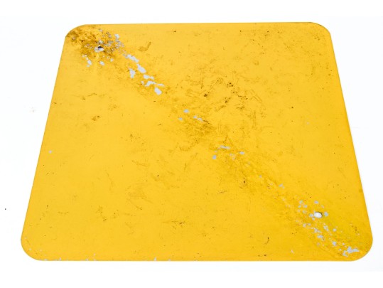 Vintage Golden Retriever Crossing Street Sign