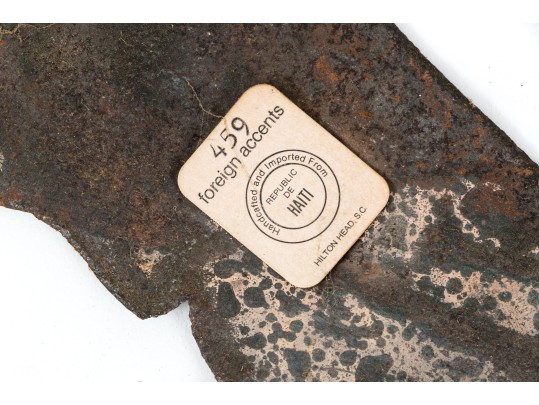 Vintage Cut Iron Panel, Hunting Dog