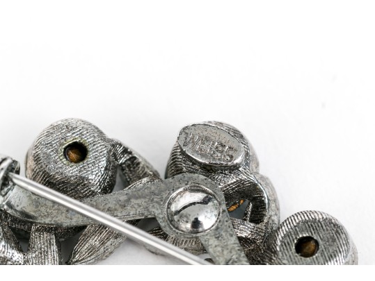 Collection Of Vintage Signed Costume Brooches Including Coro, Napier, Trifari, Monet