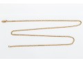 14k Yellow Gold Classic Rope Link Chain Necklace