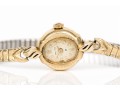Hamilton Vintage 14k Yellow Gold Cased Watch With Steel Stretch Speidel Bracelet