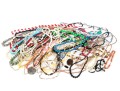 Large Collection Of Vintage Assorted Costume And Fashion Beads, Including Glass