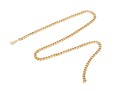 14k Yellow Gold Handsome Heavy Curb Link Chain