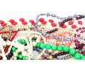 Large Collection Of Vintage Assorted Costume And Fashion Beads, Including Glass