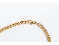 14k Yellow Gold Handsome Heavy Curb Link Chain