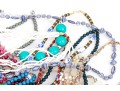 Large Collection Of Vintage Assorted Costume And Fashion Beads, Including Glass