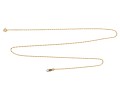 14k Yellow Gold Simple 16